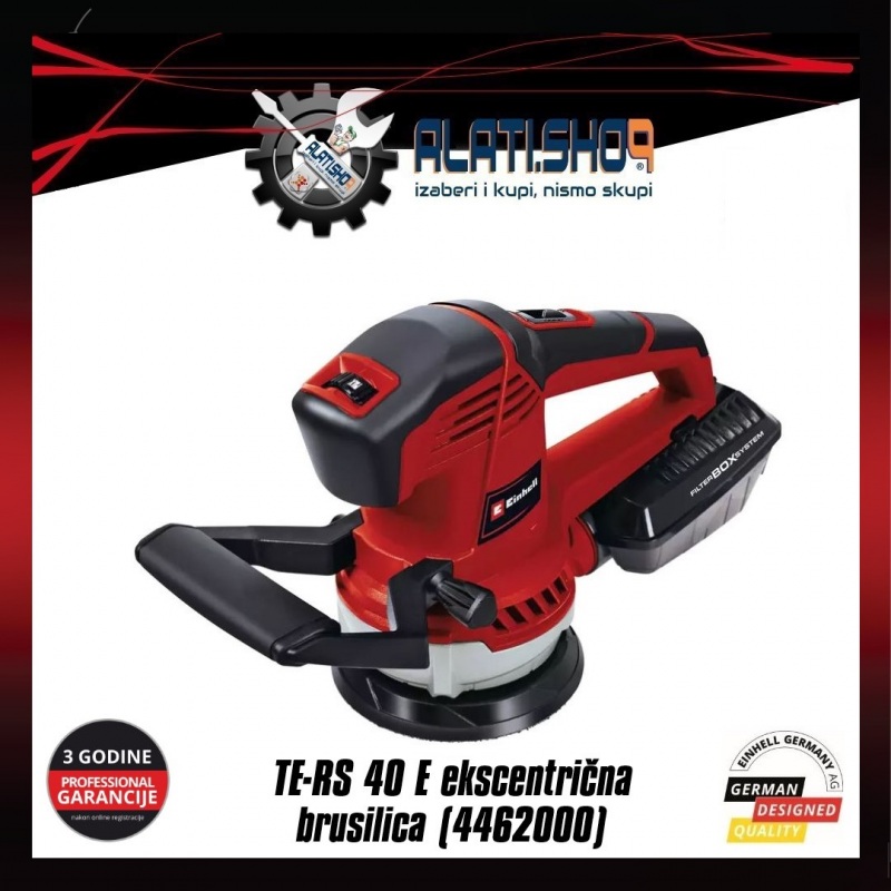 Einhell Expert TE-RS 40 E ekscentrična brusilica