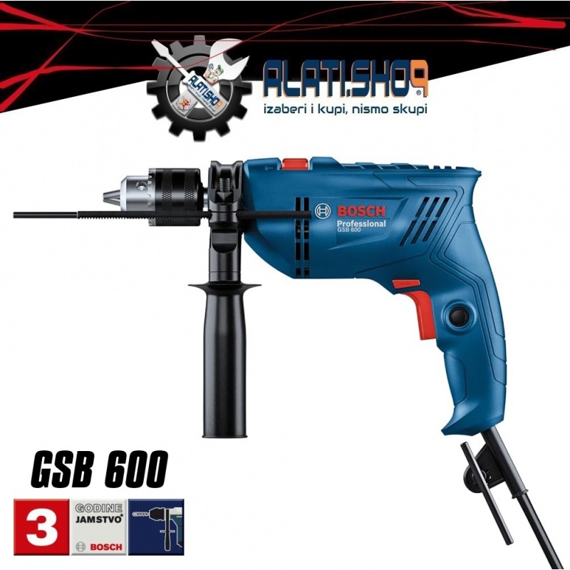 BOSCH GSB 600 Professional udarna bušilica (0 601 1A0 320)
