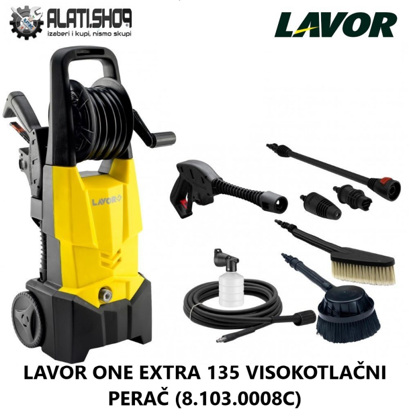 Lavor One Extra 135 visokotlačni perač (8.103.0008C)