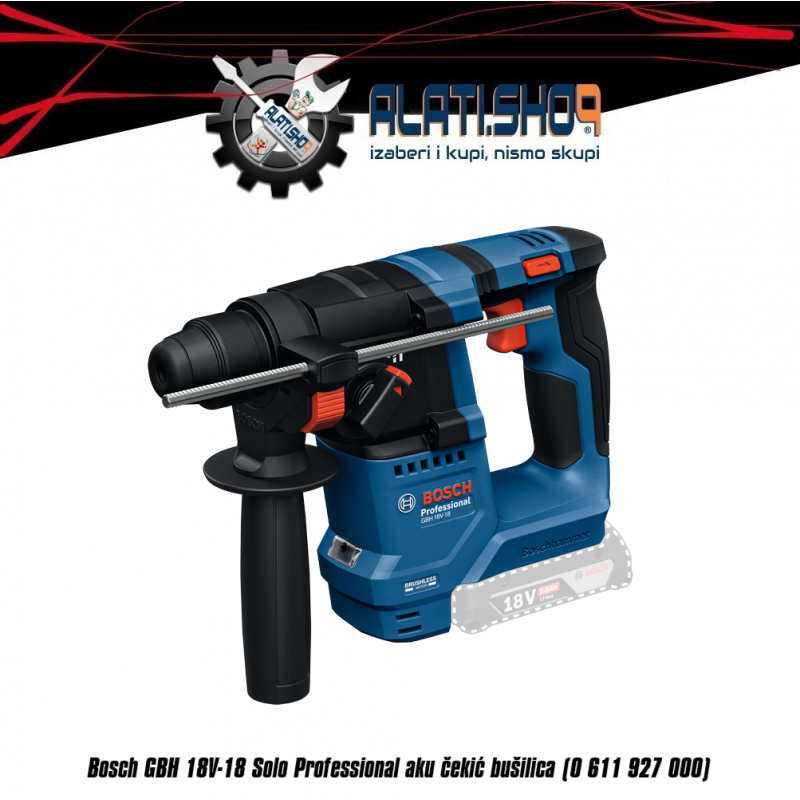 Bosch GBH 18V-18 Solo Professional akumulatorska čekić bušilica (0 611 927 000)