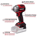 Einhell TP-CW 18/350-C Li BL - Solo Power X-Change akumulatorski udarni odvijač (4510055)