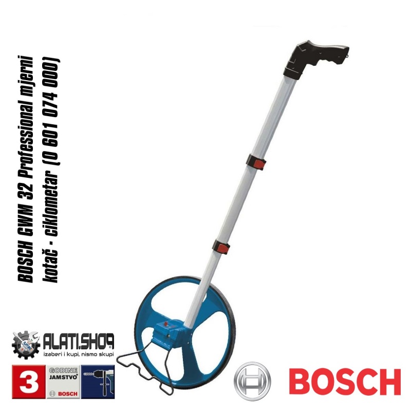 BOSCH GWM 32 Professional mjerni kotač – ciklometar (0 601 074 000)
