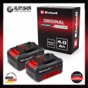 Einhell Power X-Change 18 V / 4.0 Ah Li-Ion akumulator Twinpack (4511489)
