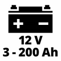 Einhell CE-BC 10 M punjač akumulatora 12V 3-200Ah (1002245)