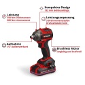 Einhell TP-CW 18/350-C BL (1x3.0 Ah) - Solo Power X-Change akumulatorski udarni odvijač (4510058)