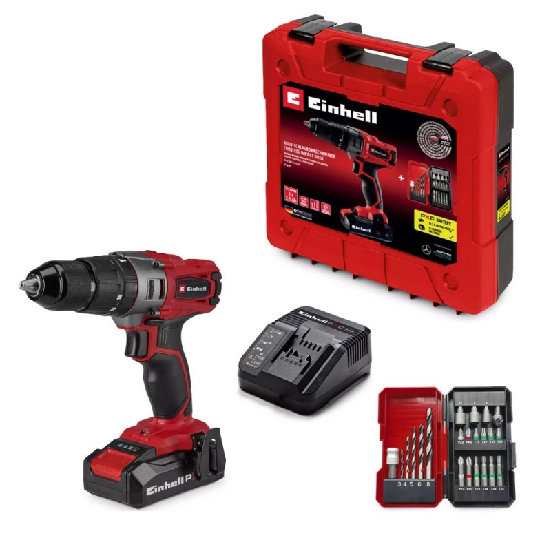 Einhell TE-CD 18/2 Li-i +22 (1x2.5) - Kit Power X-Change akumulatorska bušilica (4514220)