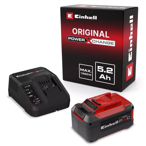 Einhell Power X-Change set brzi punjač + akumulator 18 V / 5.2 Ah (4512147)