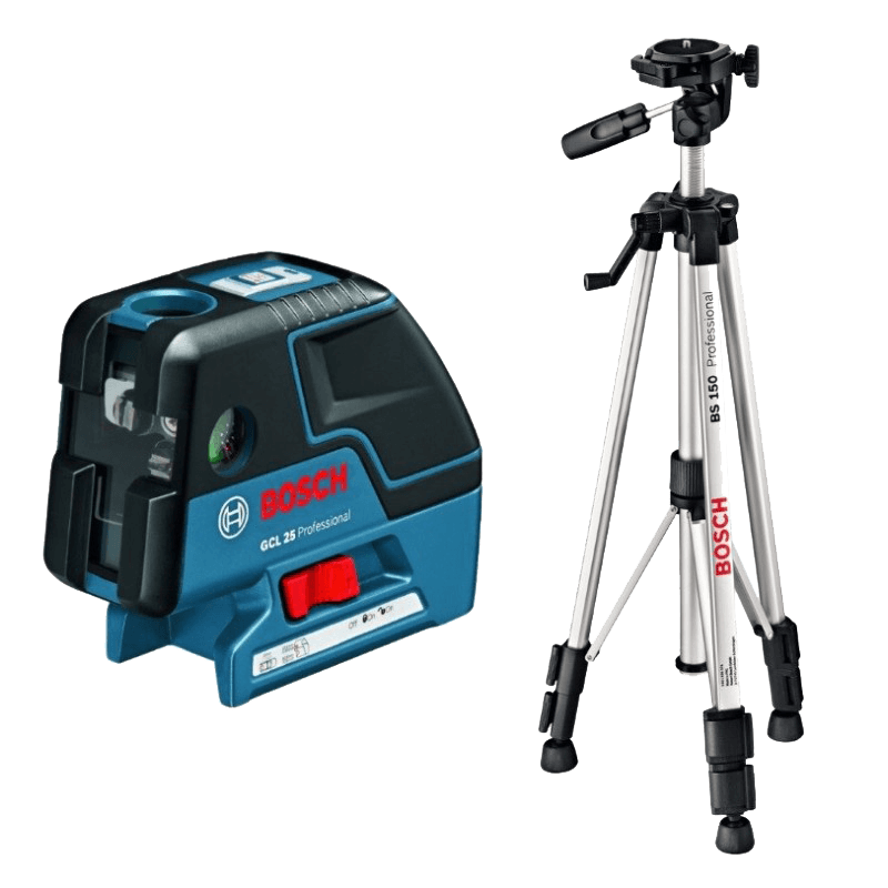 BOSCH GCL 25 + BS 150 Professional točkasti laser + građevni stativ