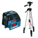 BOSCH GCL 25 + BS 150 Professional točkasti laser + građevni stativ