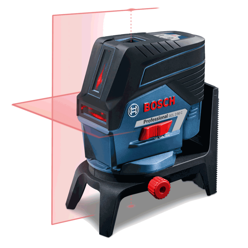 Bosch GCL 2-50 C + RM 2 Professional križni laserski nivelir + nosač