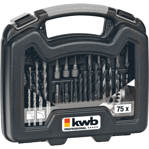 KWB PowerBox 75-dijelni set pribora (109075)