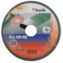 KWB brusni papir 115 mm za kutnu ugaonu brusilicu GR 80 10/1 (715880)