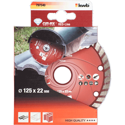 KWB Cut-Fix Red-Line dijamantna rezna ploča za beton 230 mm (797840)