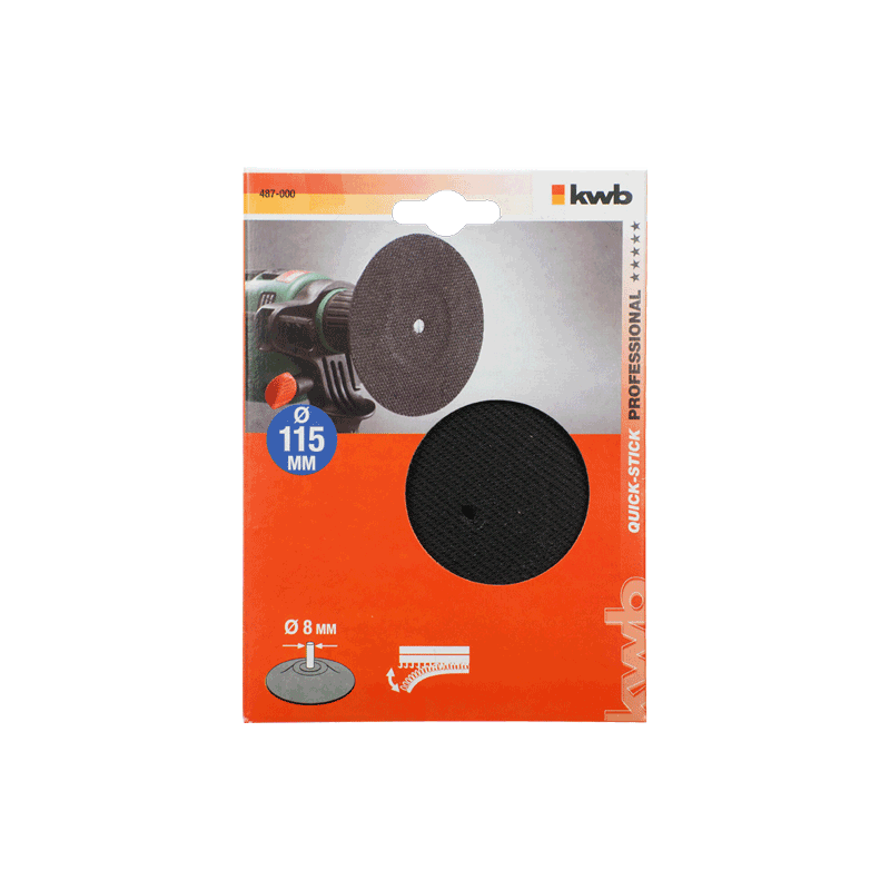 KWB gumeni disk za brusilicu 115 mm M14 (487014)