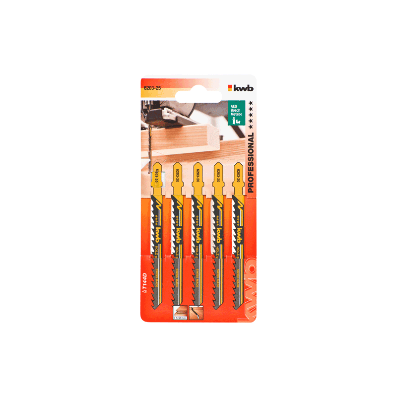 KWB list za ubodnu pilu 100 mm grubi za tvrdo drvo 5/1 (620325)