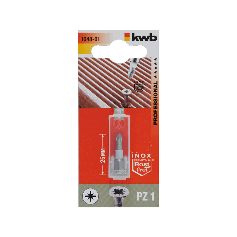 KWB Inox nastavak za odvijač PZ 1 (104801)