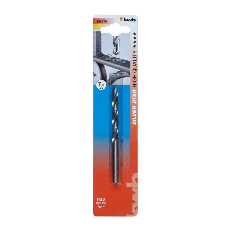 KWB Silver Star HSS borer - svrdlo za metal 3.3 mm 2/1 (206533)