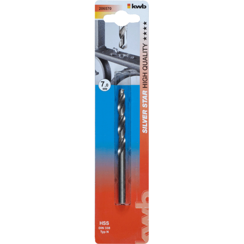 KWB Silver Star HSS borer - svrdlo za metal 4.2 mm 2/1 (206542)