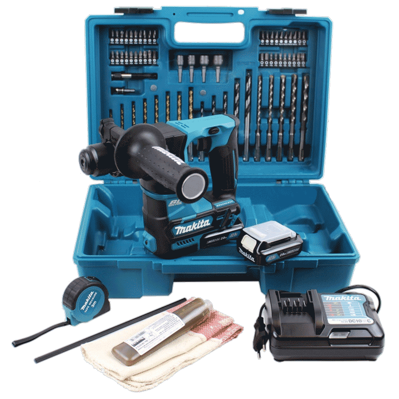 Makita HR166DWAE1 akumulatorska čekić bušilica sa priborom