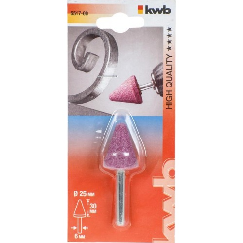 KWB konusni - špicasti brus 25x32 mm za bušilicu 6 mm (551700)