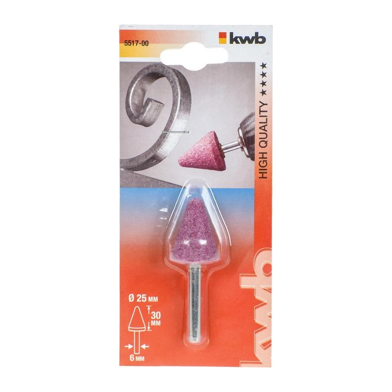 KWB konusni - špicasti brus 25x32 mm za bušilicu 6 mm (551700)