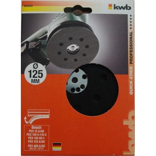 KWB gumeni disk 125 mm za BOSCH PEX/GEX (480920)