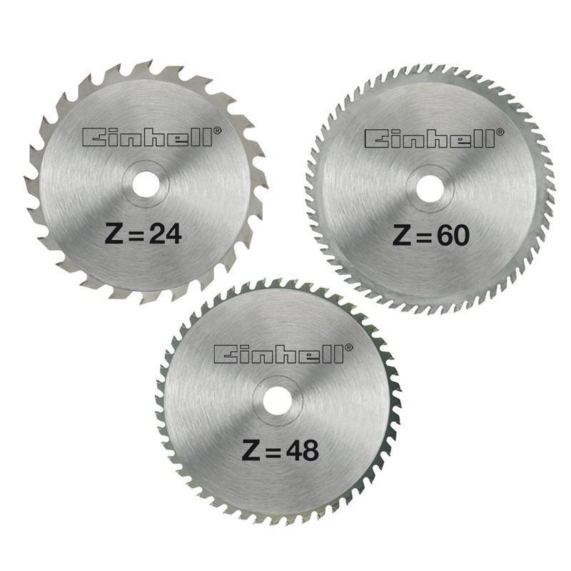 Einhell set reznih listova od tvrdog metala 210x2.5x30 mm 3/1 (4502132)