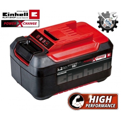 Einhell Power X-Change Plus 18 V / 5.2 Ah Li-Ion akumulator (4511437)