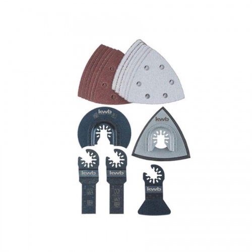 KWB univerzalni set za rezanje, čiščenje i brušenje 17/1