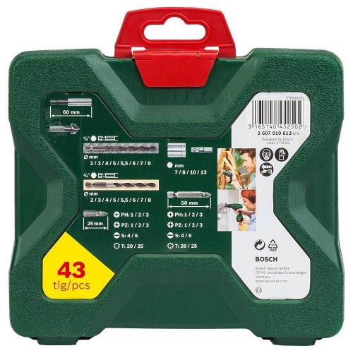Bosch Svrdla i bitovi X-Line Classic HEX 43/1 (2 607 019 613)