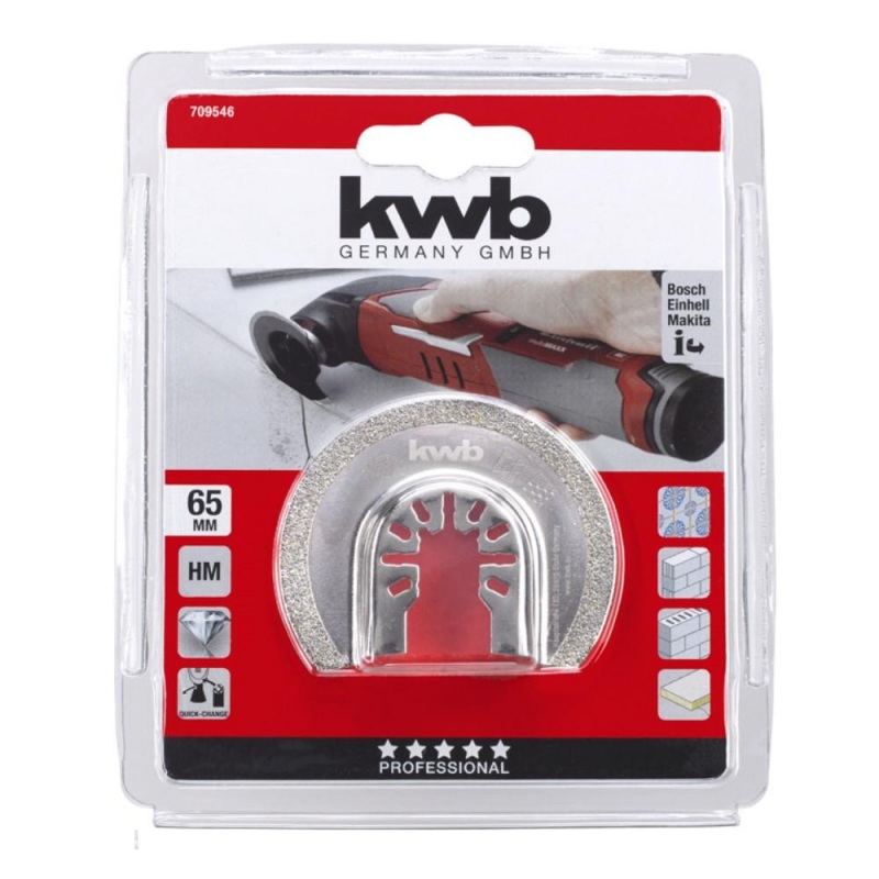 KWB kružni nož Diamant za pločice i fuge 65 mm