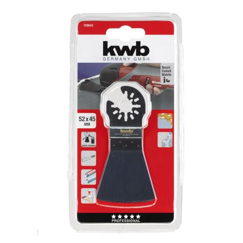 KWB fleksibilni alat za skidanje silikona/ljepila/farbe 52 mm