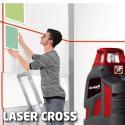 Bosch TE-LL 360 križni laserski nivelir + nosač (2270110)