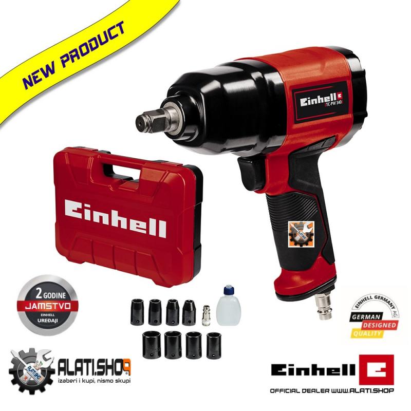 Einhell TC-PW 340 pneumatski udarni odvijač (4138950)