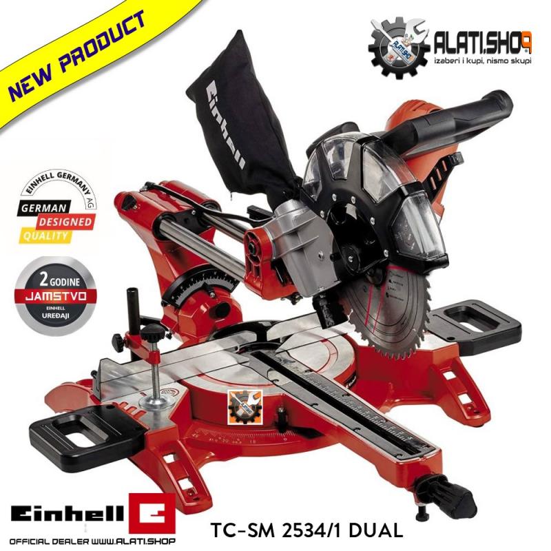Einhell TC-SM 2534 Dual preklopna potezna pila žaga testera