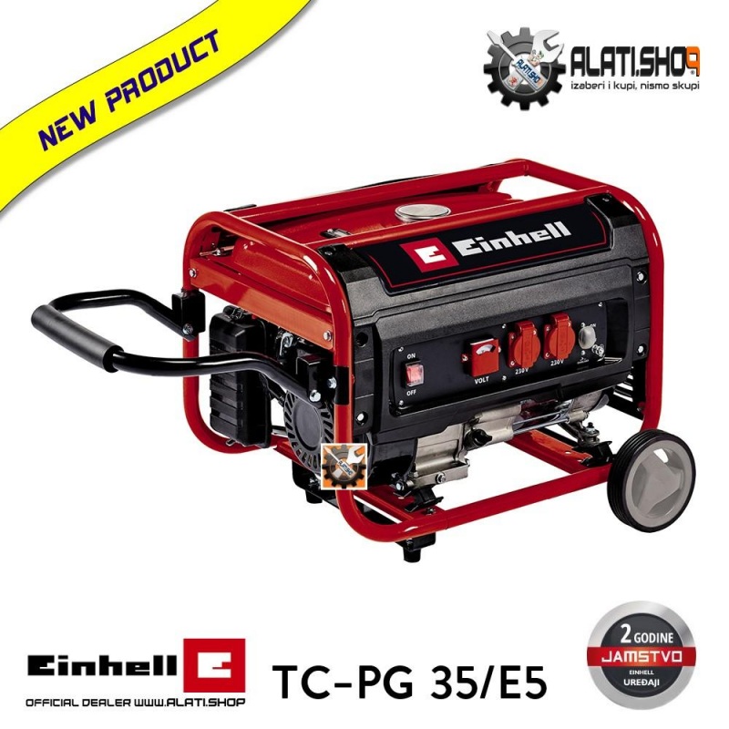 Einhell TC-PG 3500 W benzinski agregat - generator