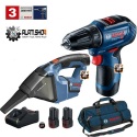Bosch PRO MIX aku bušilica izvijač GSR 12V-30 i usisava GSR 12V-30
