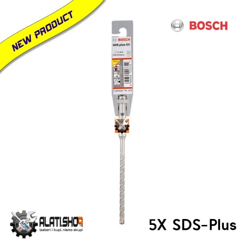 Bosch borer za metal 5X SDS-Plus Ø 6x100/160 (2 608 833 778)