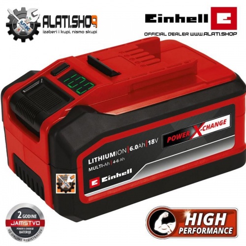 Einhell Power X-Change Plus 18 V / 4-6 Ah Li-Ion Multi akumulator (4511502)