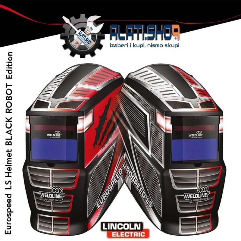 Lincoln Eurospeed LS / BlackRobot Edition maska za varenje automatska (W000403824-1)