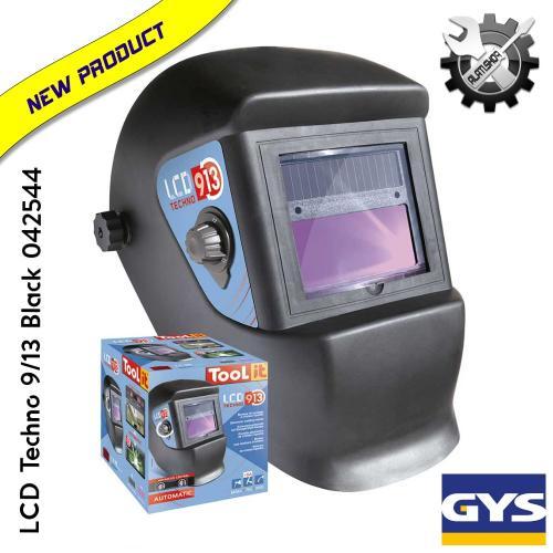 Gys LCD Techno 9/13 Black automatska maska za varenje (042544 )