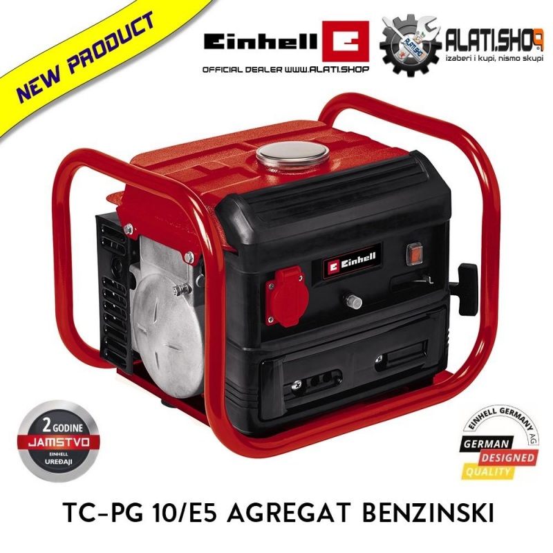 Einhell TC-PG 1000 benzinski agregat - generator