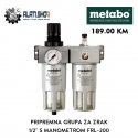 Metabo 180-5 W OF kompresor klipni bezuljni 5 L (601531000)