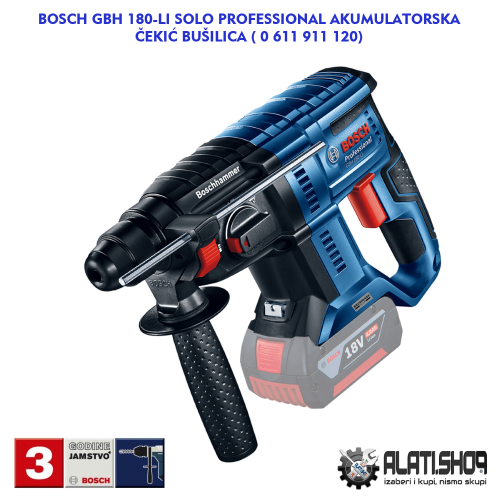 Bosch GBH 180-LI Solo Professional akumulatorska čekić bušilica ( 0 611 911 120)