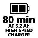 Einhell Power X-Change set brzi punjač + akumulator 18 V / 5.2 Ah (4512114)