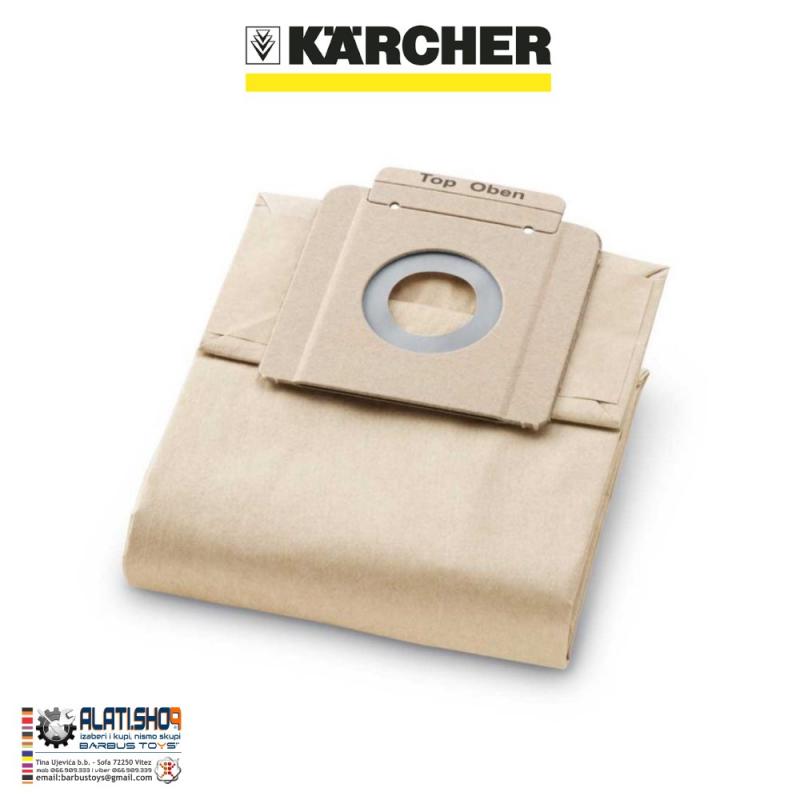 Kärcher papirne filter vrečice za T 7/1, T 9/1, T 10/1 (6.904-333.0)