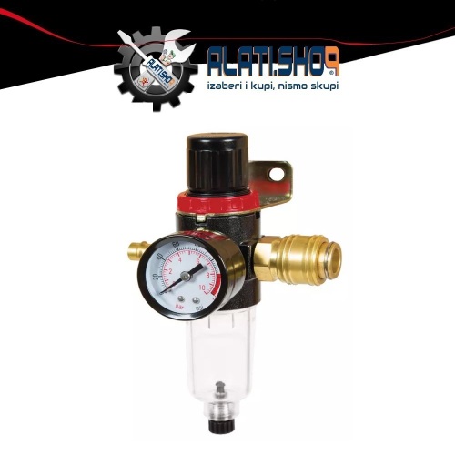 Einhell predgrupa filter reduktor pritiska R 1/4" za kompresor (4134200)