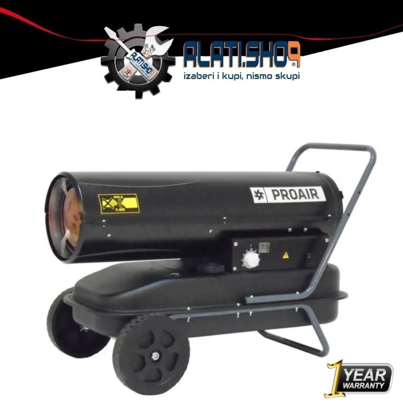 Proair OG 30 dizel zračni top za grijanje s točkovima (2300585)