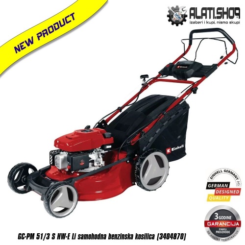 Einhell GC-PM 51/3 S HW-E Li samohodna benzinska kosilica (3404870)