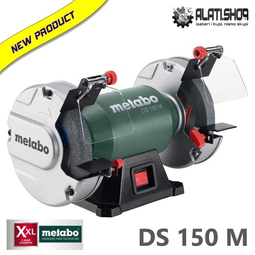 Metabo DS 150 M dvostrana stolna brusilica (604150000)